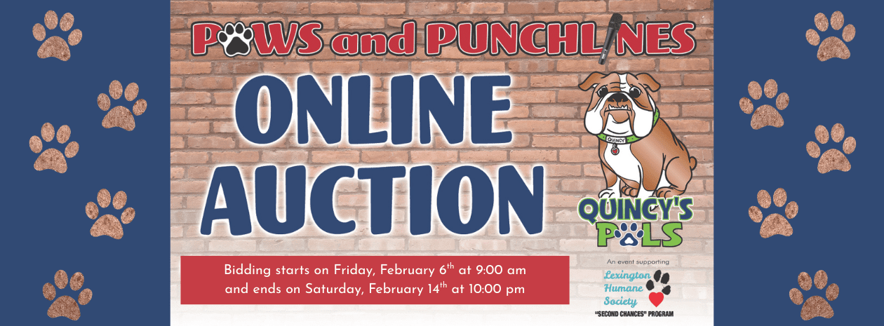 Bidding starts on Friday, February 6th at 9am and ends on Saturday, February 14th at 10pm